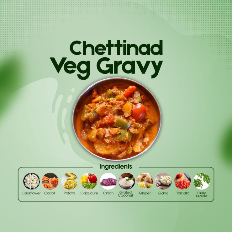 Instant Chettinad Veg Gravy Kit